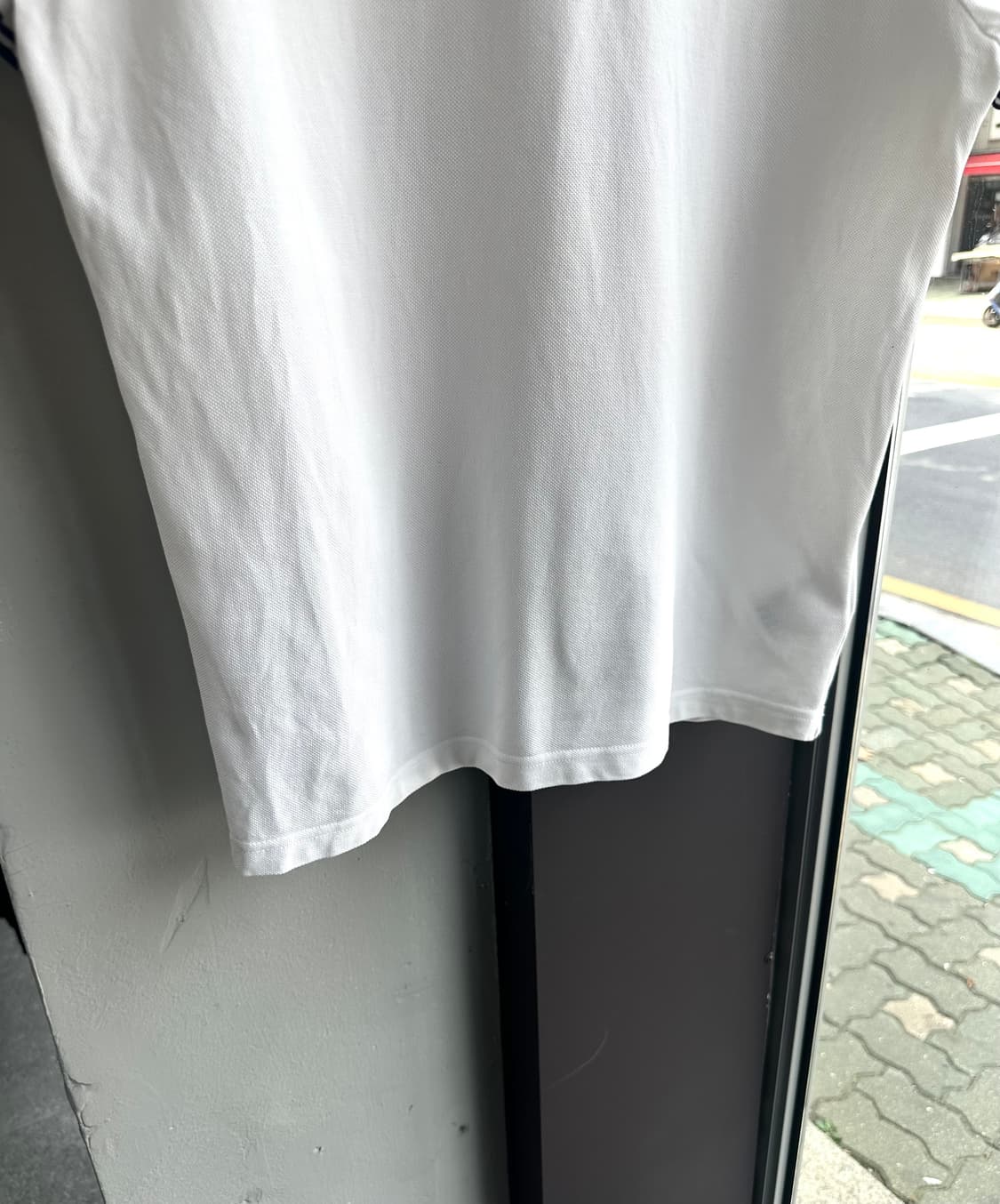 L/ 몽클레어 와펜 트리밍 PK 반팔티 상품이미지6