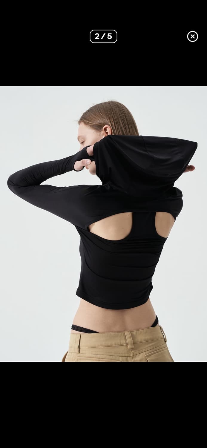 *해외출국으로 판매중단예정* 동령 HOODED JERSEY TOP저지탑 상품이미지3