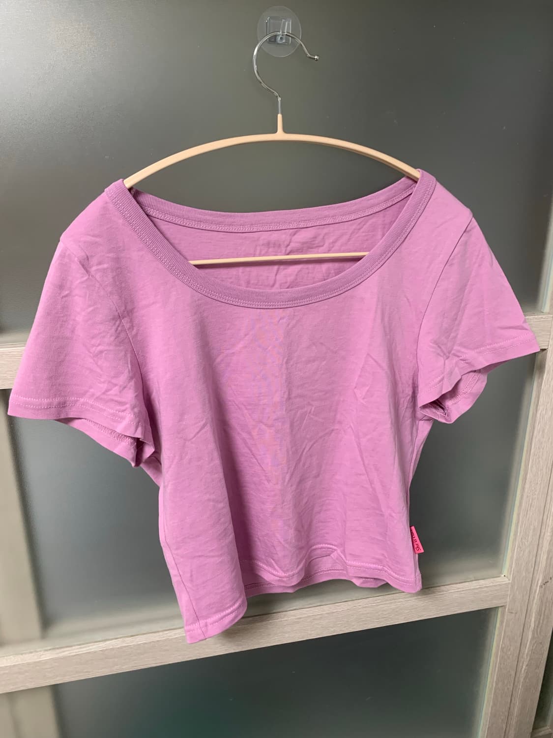 쉬이즈큐트 수피마U넥 그린 새상품&핑크 1회 착 일괄판매 상품이미지5