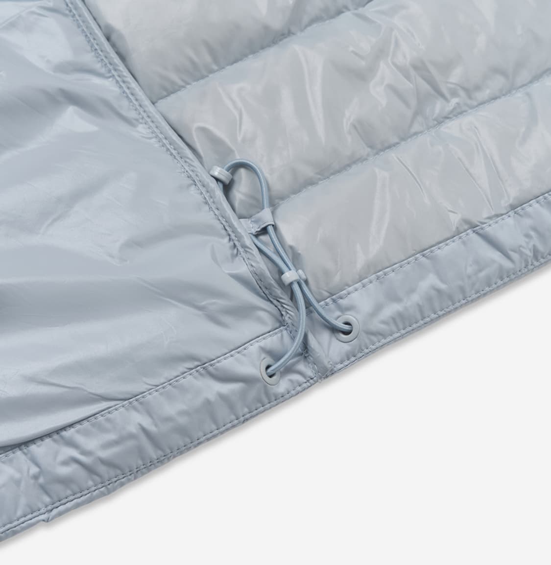 무신사스탠다드 시티 레저 후드 라이트 다운 자켓 클라우디 블루 (XL) 상품이미지5