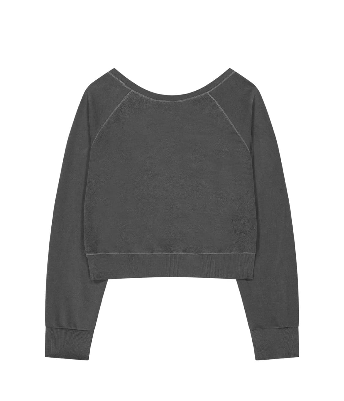 포르테나 오프숄더 맨투맨 (차콜) 상품이미지4