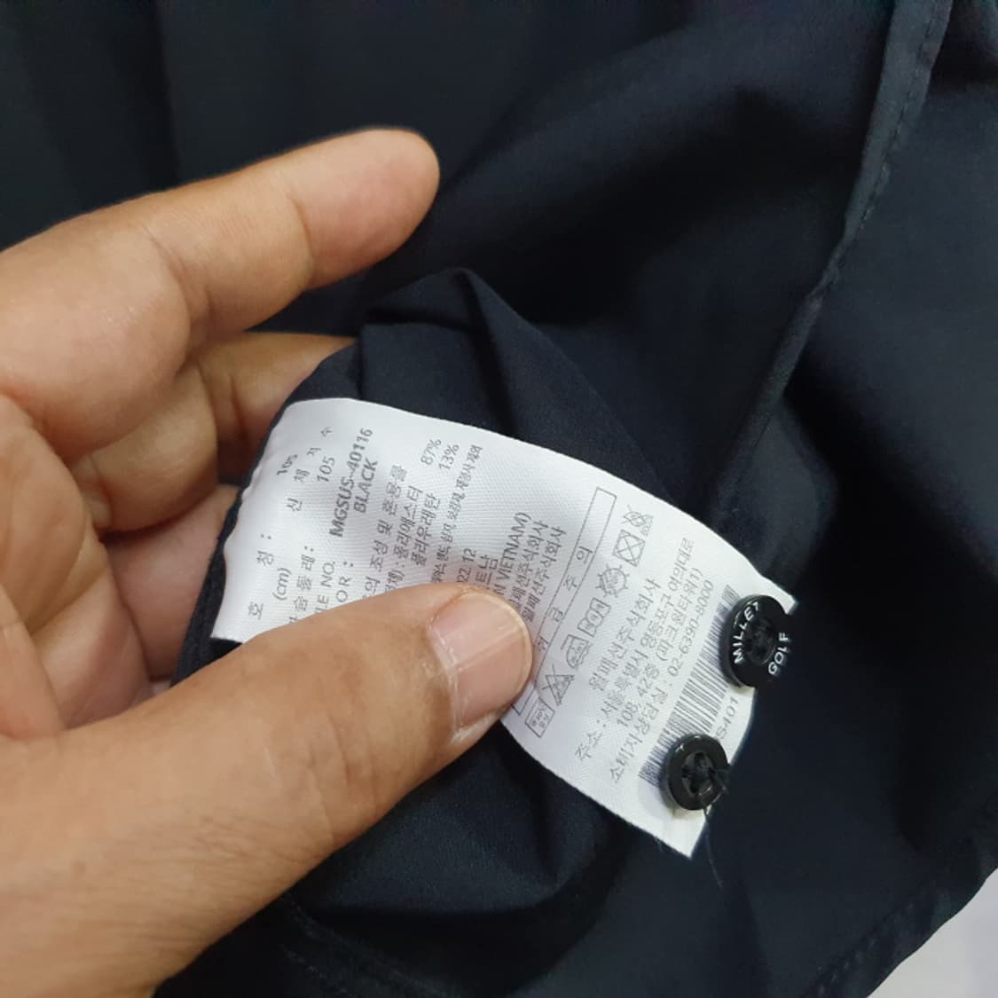 밀레 반팔 골프티(105) 상품이미지3