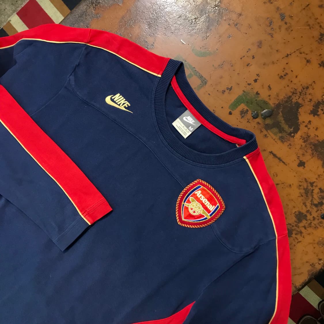 나이키 아스날 롱슬리브 긴팔티 남성 102 105 여성 프리사이즈 상품이미지3