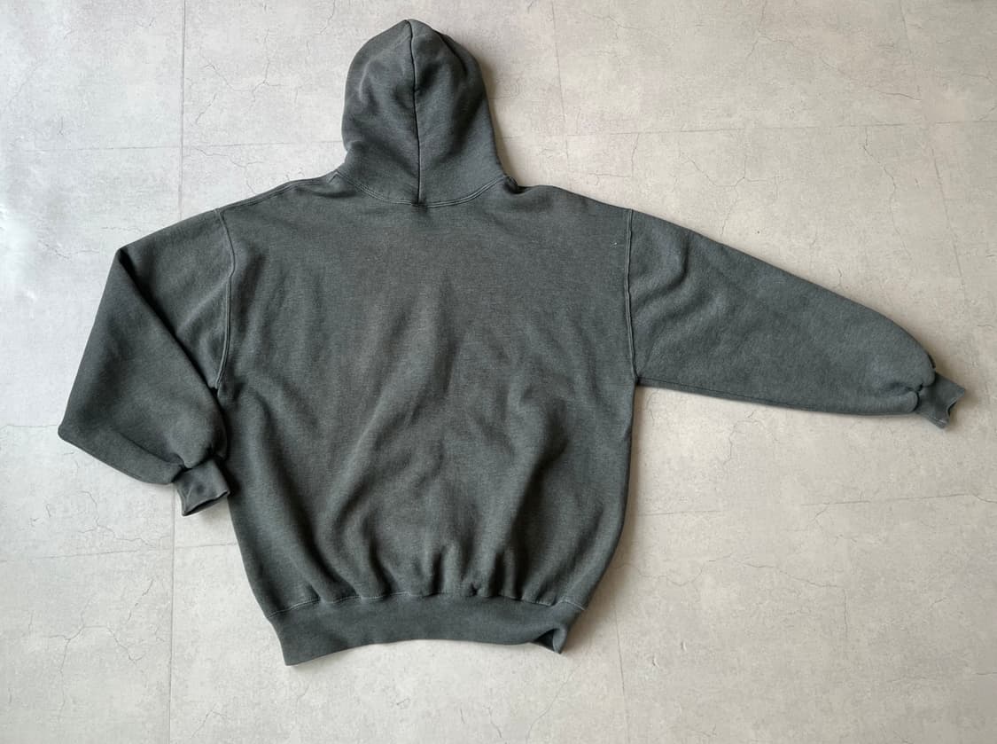 USA 90s 러셀후드 다크그레이 XL 상품이미지2