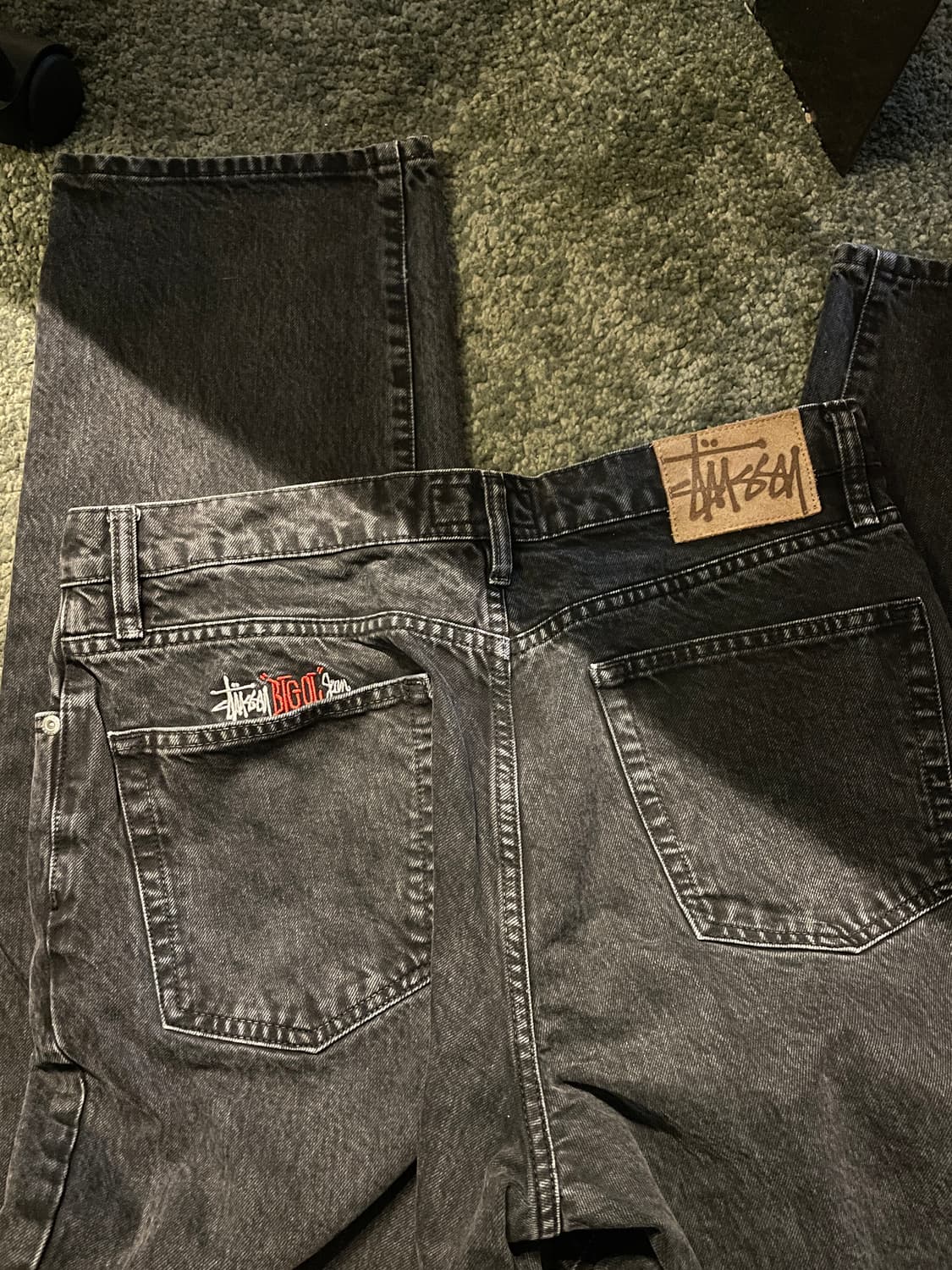 스투시 빅올진 데님 블랙 / size 31 상품이미지1