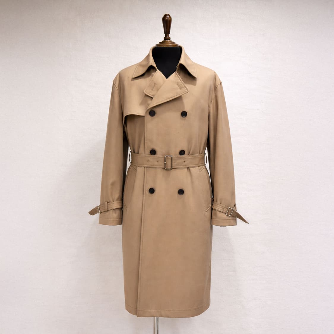 IN SILENCE 울 블렌드 베이지 트렌치 코트  상품이미지1