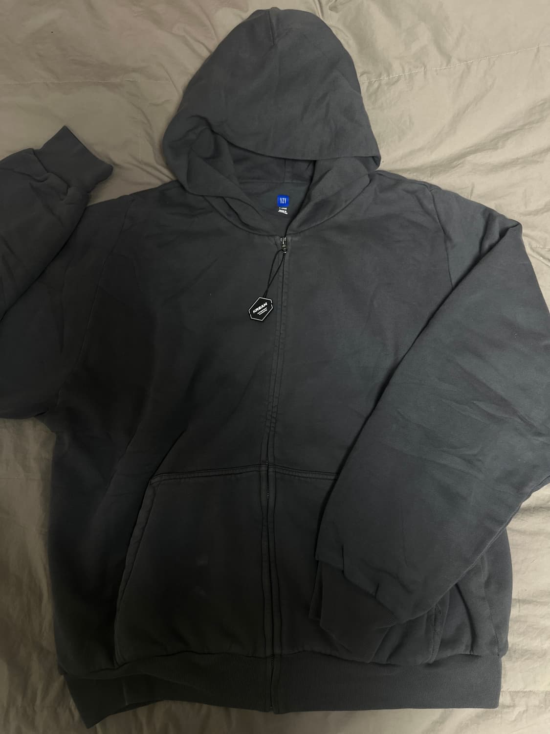 (새상품)이지갭 후드집업 다크그레이 xl 상품이미지3