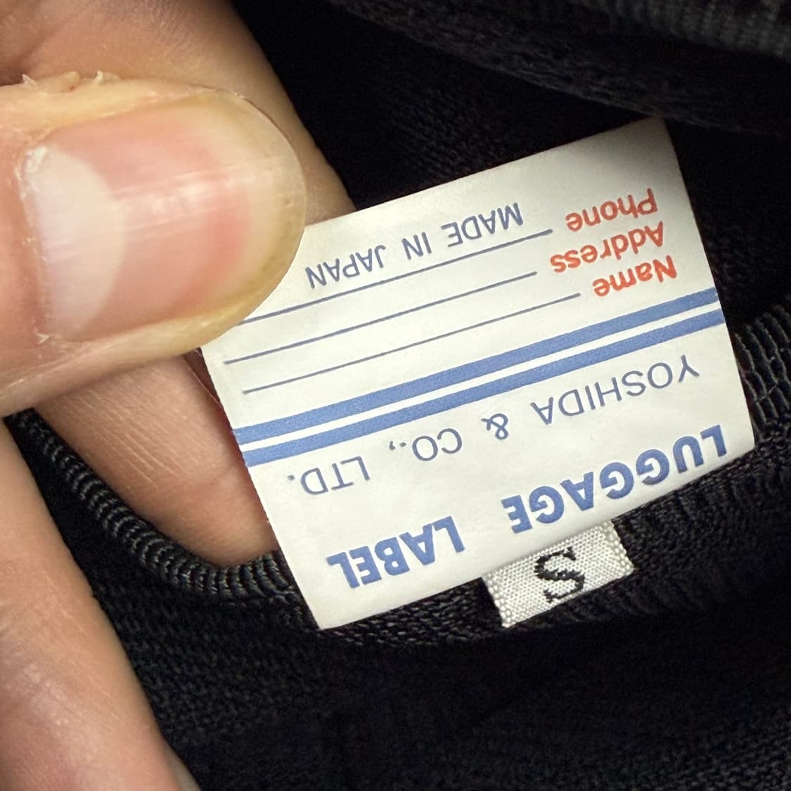 요시다포터 러기지라벨 뉴라이너 숄더백 블랙 상품이미지9