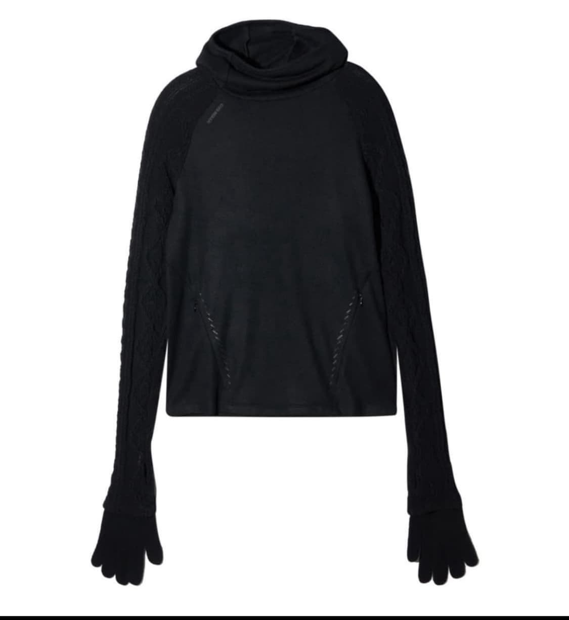 (구매)혜인서 니트후드 블랙 3사이즈 상품이미지1