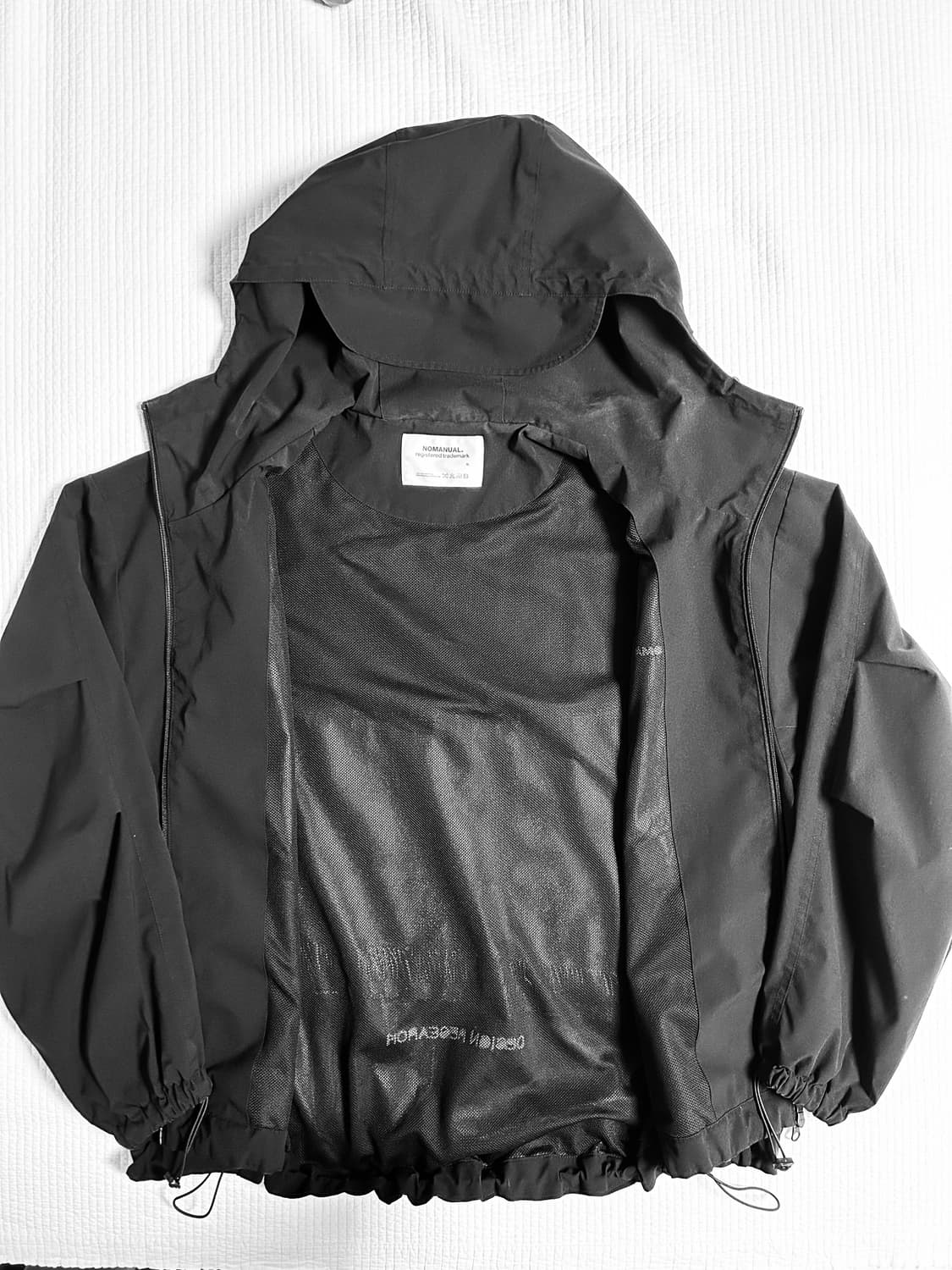 노매뉴얼 페논 윈드 쉘 바람막이 상품이미지2