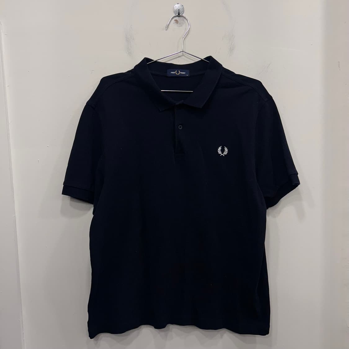 프레드페리 스몰로고 와플코튼 반팔 카라티 상품이미지2