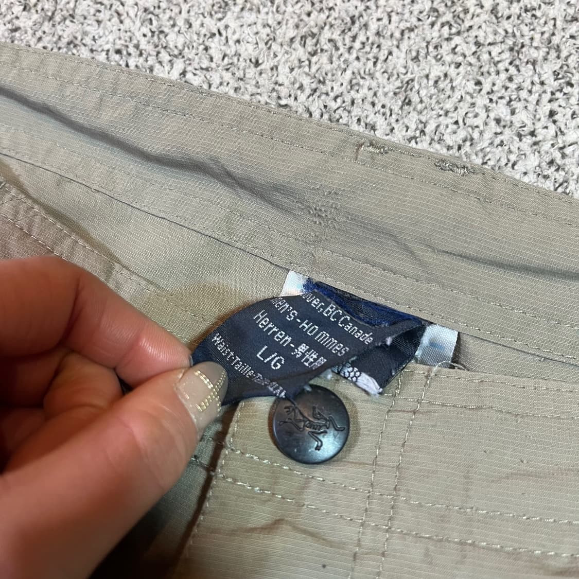 아크테릭스 컨버터블 카고 팬츠 상품이미지6