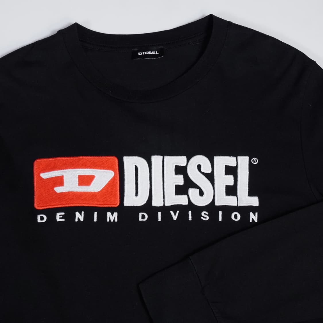 디젤 로고 슬리브 티셔츠 상품이미지4