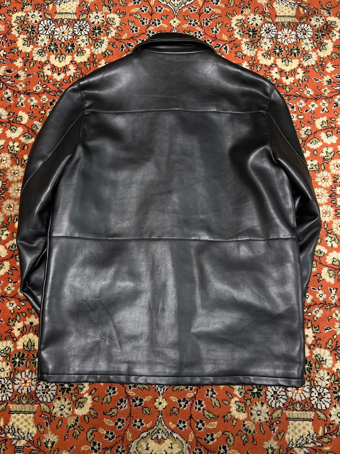 [XL] 엠포리오 빈티지 램스킨 카코트 가죽자켓 상품이미지2