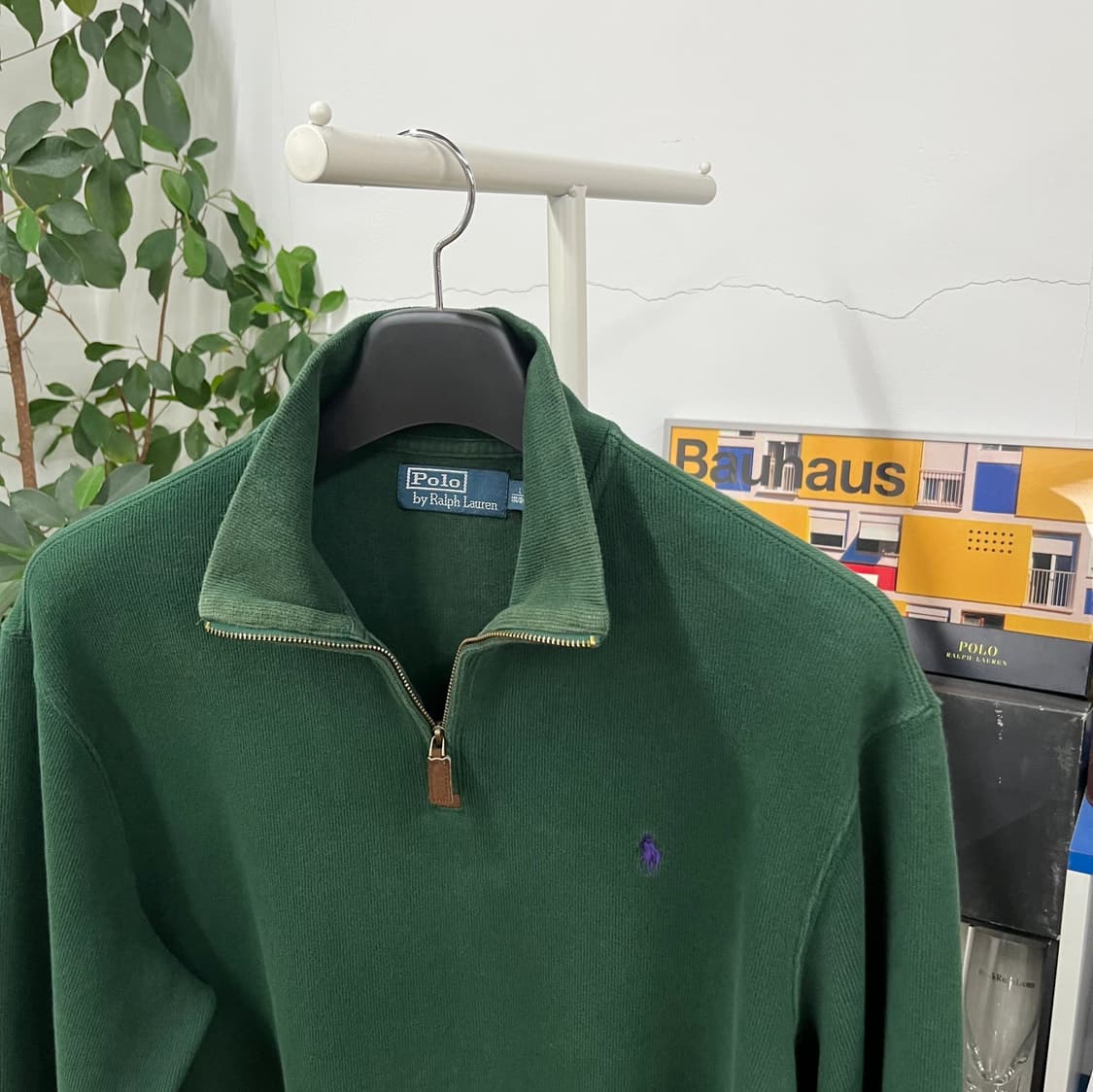 폴로랄프로렌 코튼 풀오버 하프집업 L 상품이미지2