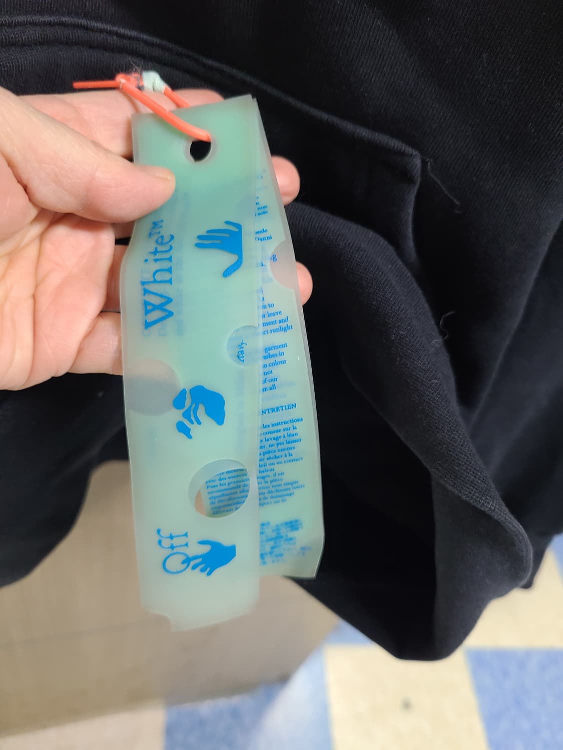 오프화이트 키스 후드티 상품이미지7