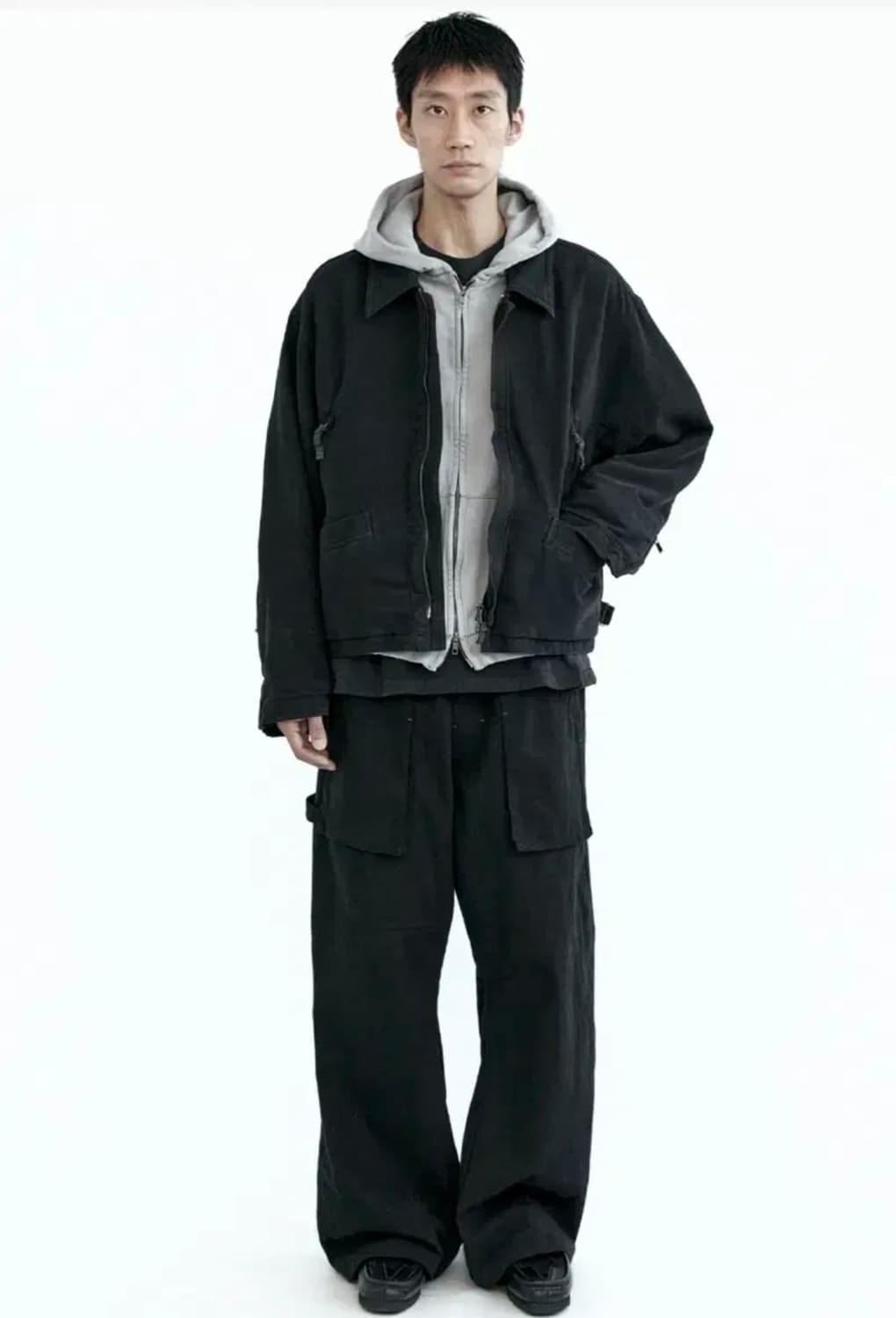 [3] 폴리테루 H.V.C 라이더 자켓 블랙 상품이미지2