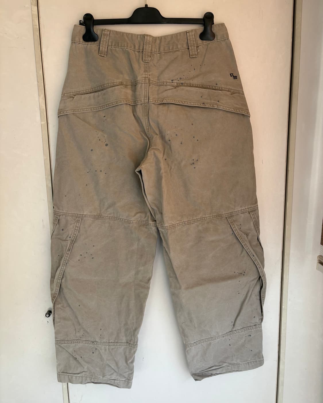 노매뉴얼 페인티드 더블니 팬츠 L 상품이미지2