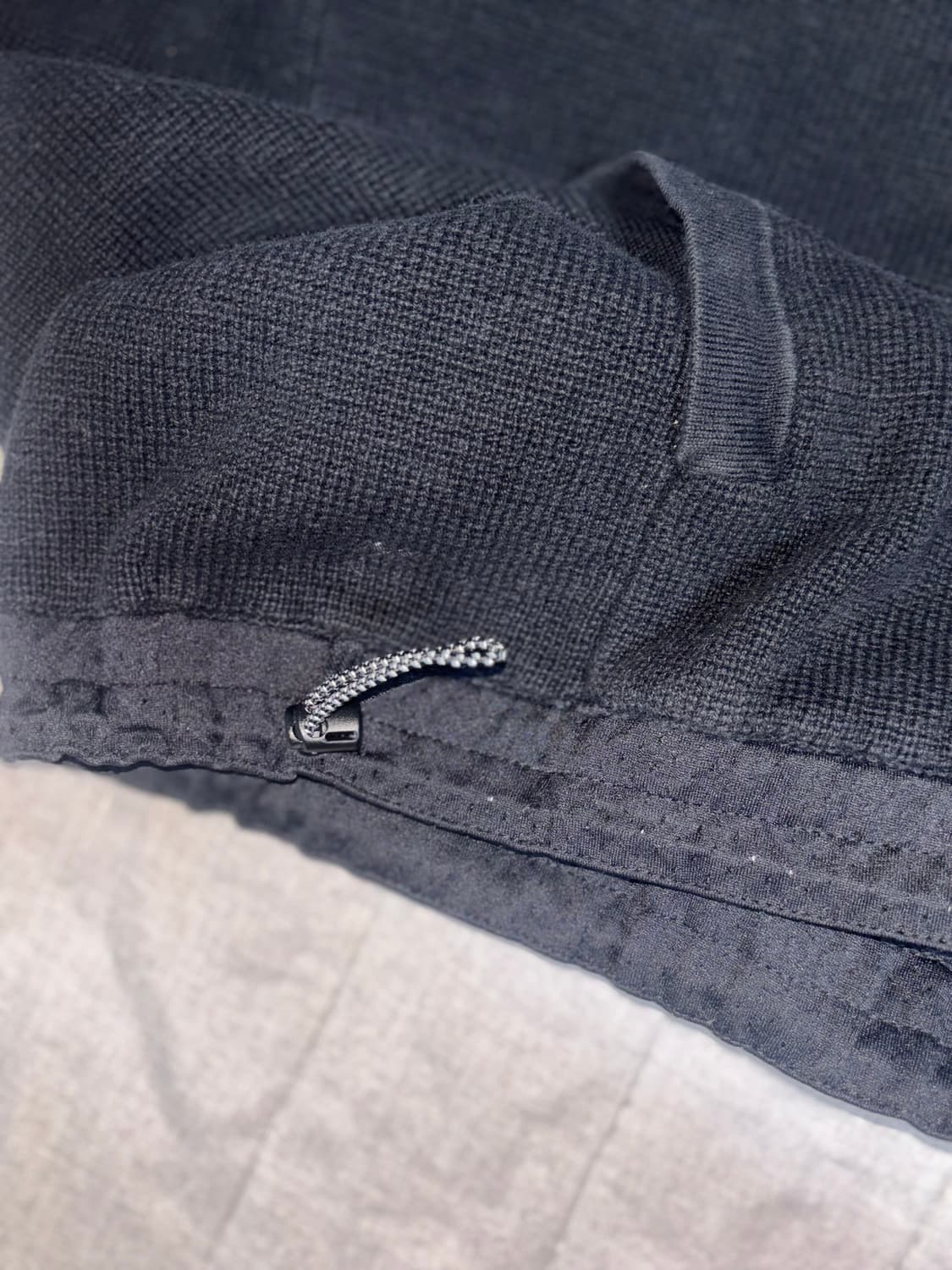 아르마니 익스체인지 넥지퍼 니트집업 s 상품이미지4