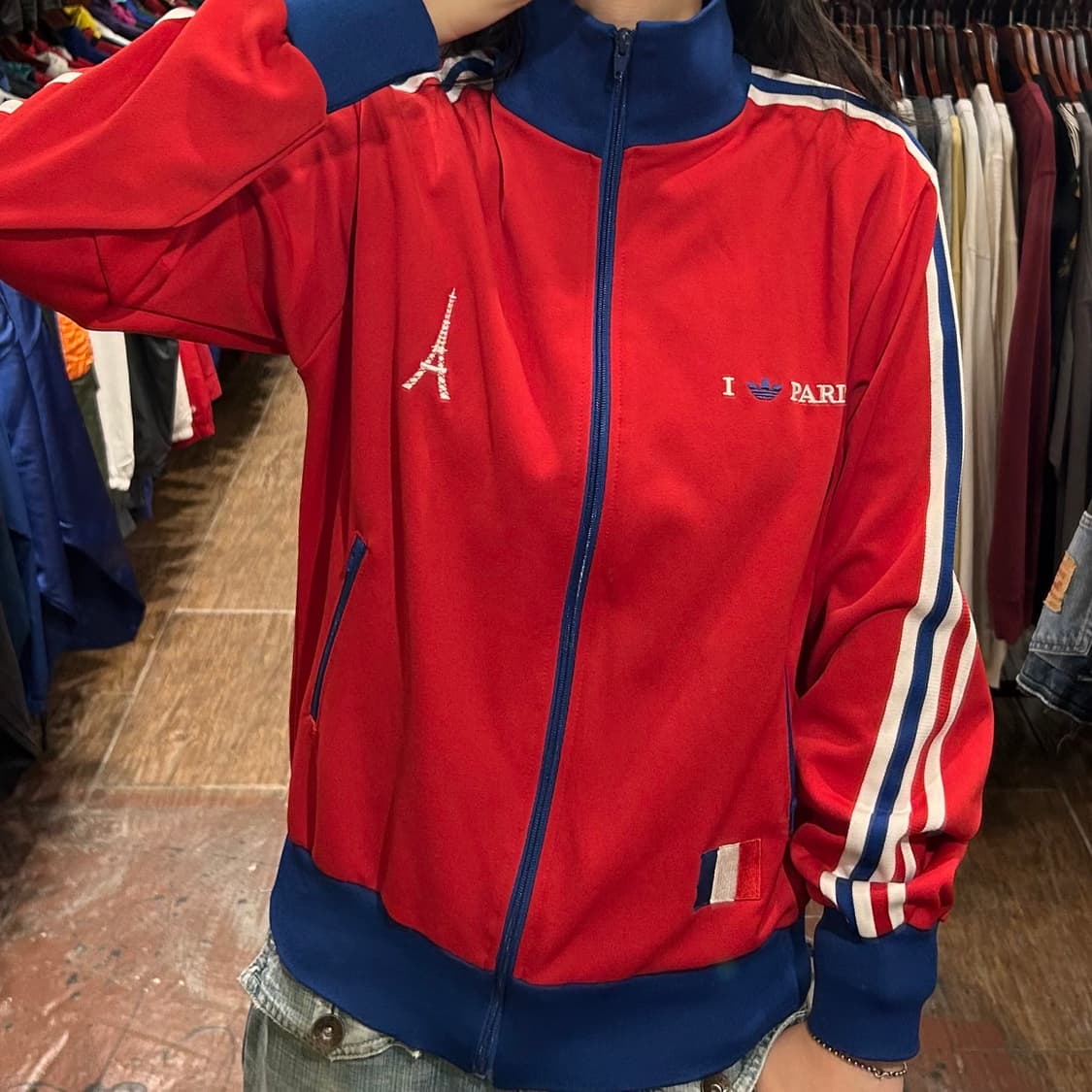 아디다스 져지 파리 에펠탑 져지  상품이미지2