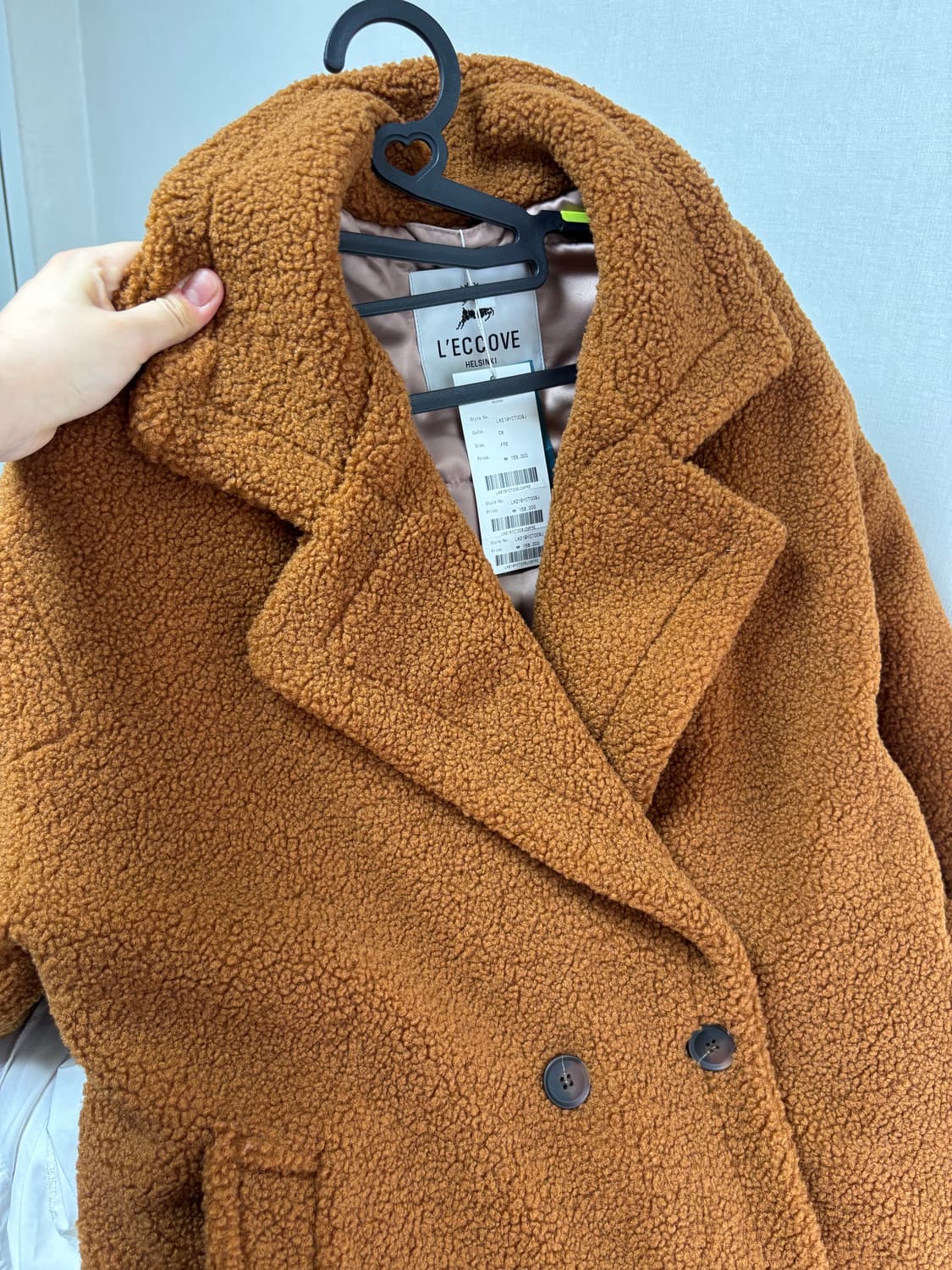 레코브 퍼코트 새상품 (정가 158,000원) 상품이미지2
