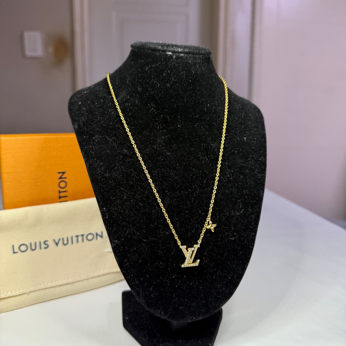 루이비통 LV 아이코닉 네클리스 골드 목걸이 M00596 상품이미지2
