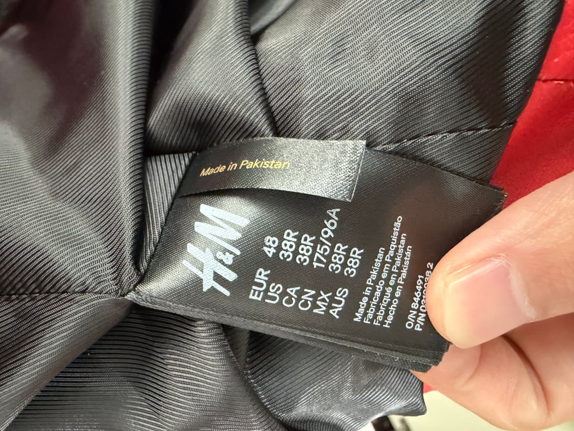 H&M 발망 라이더 자켓 48  상품이미지4