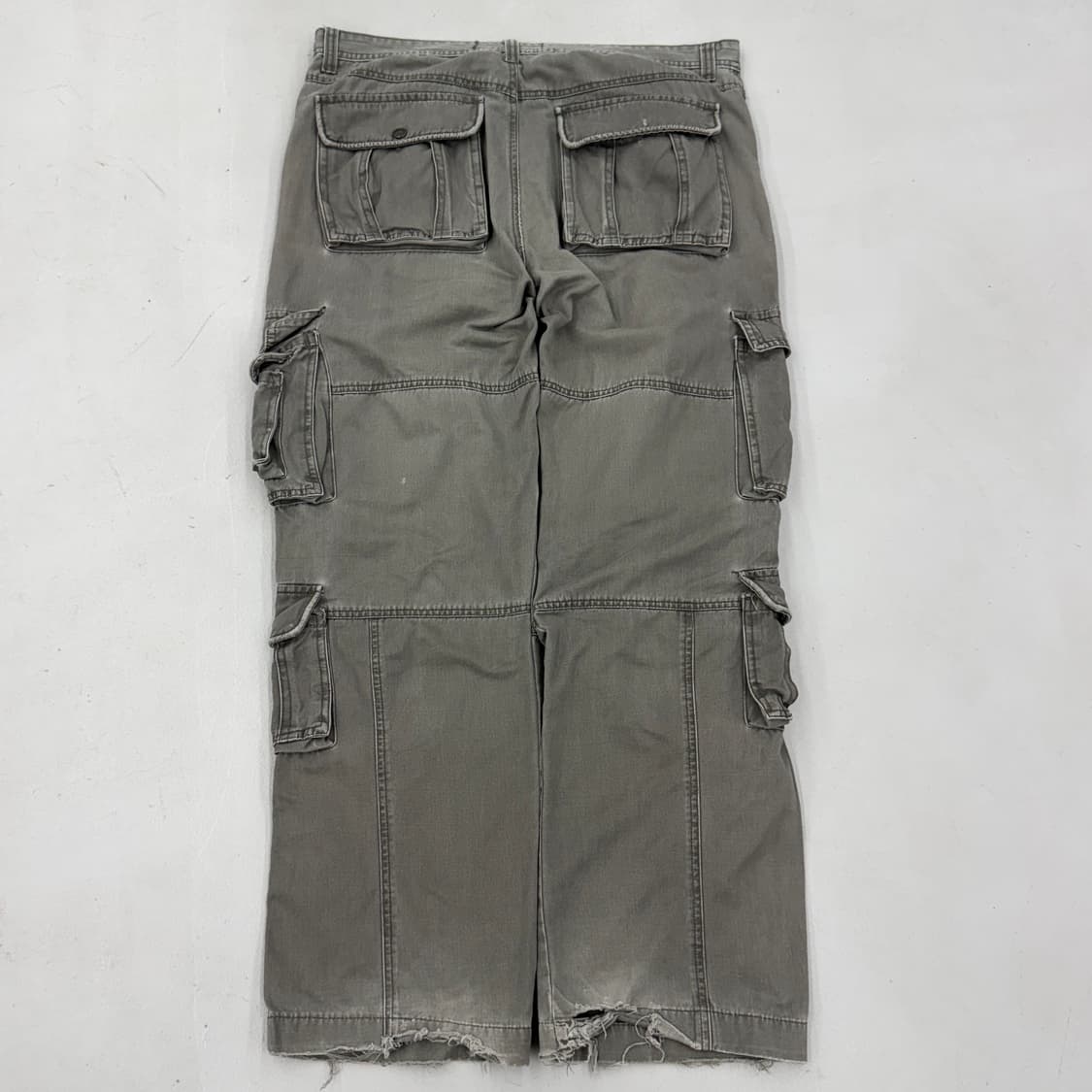 멀티포켓 Y2K 탄창 와이드 유틸리티 와이드 카고팬츠 상품이미지3