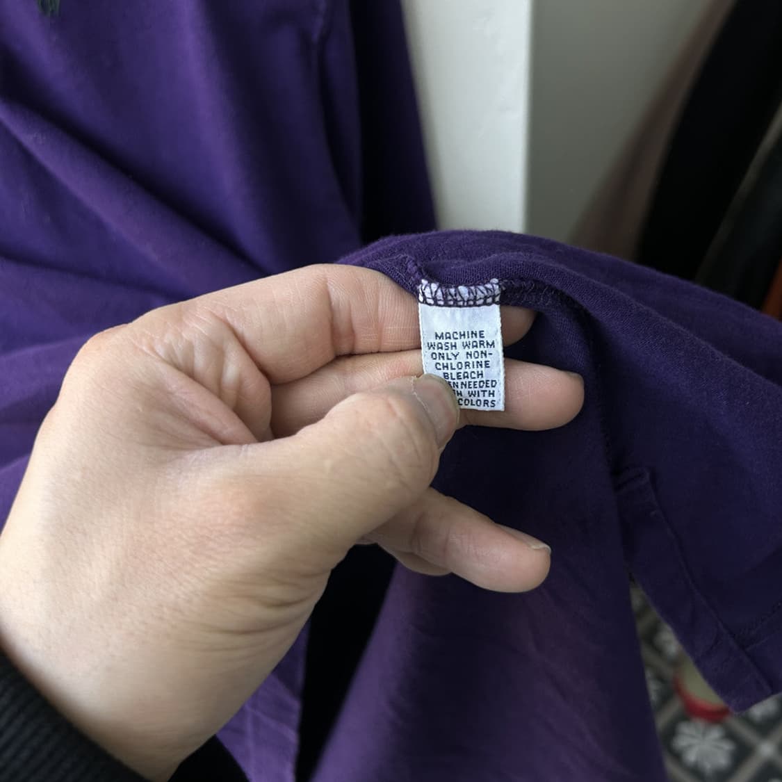 16505 - 폴로 랄프로렌 퍼플 럭비티 상품이미지4