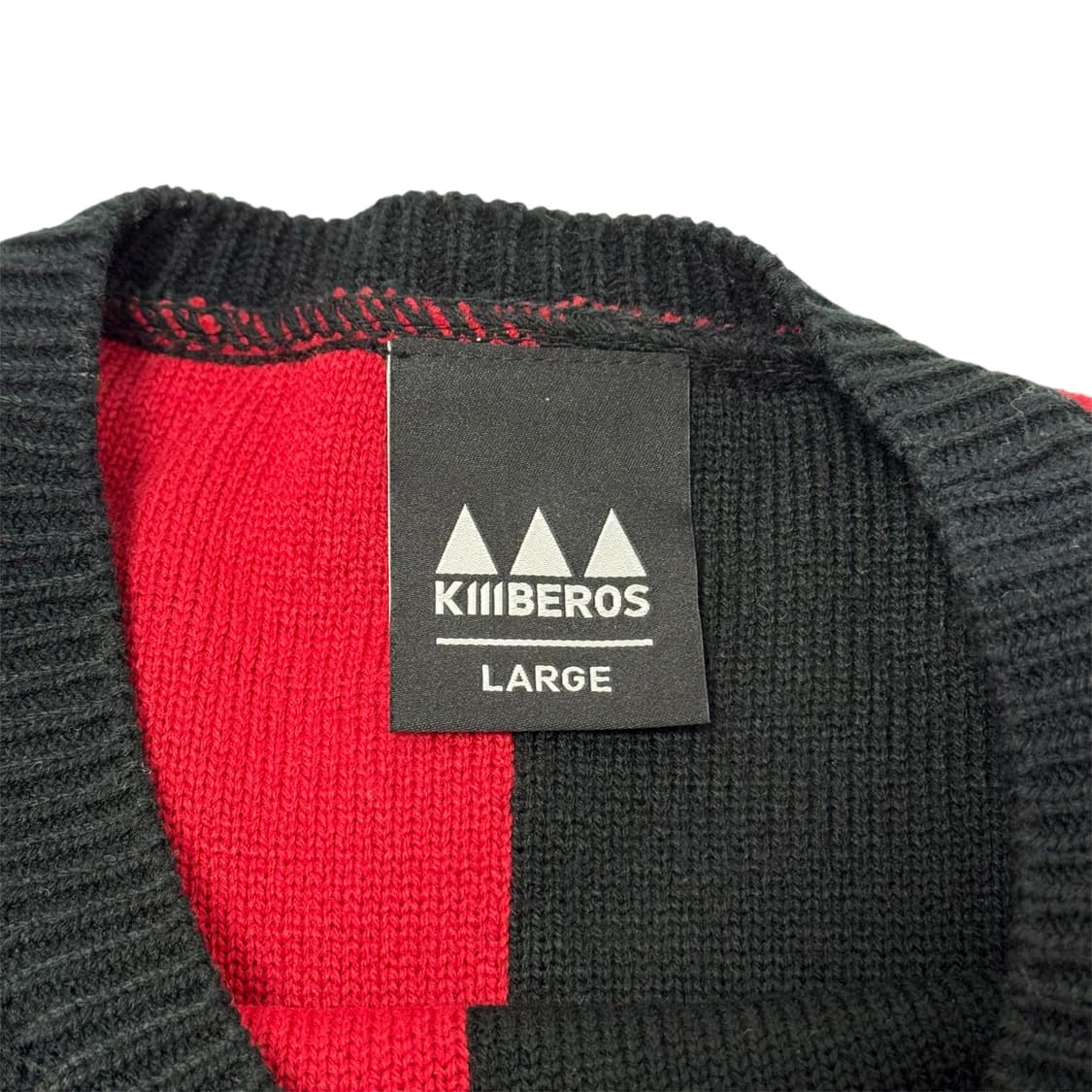 킬베로스 패턴 니트 L 상품이미지3