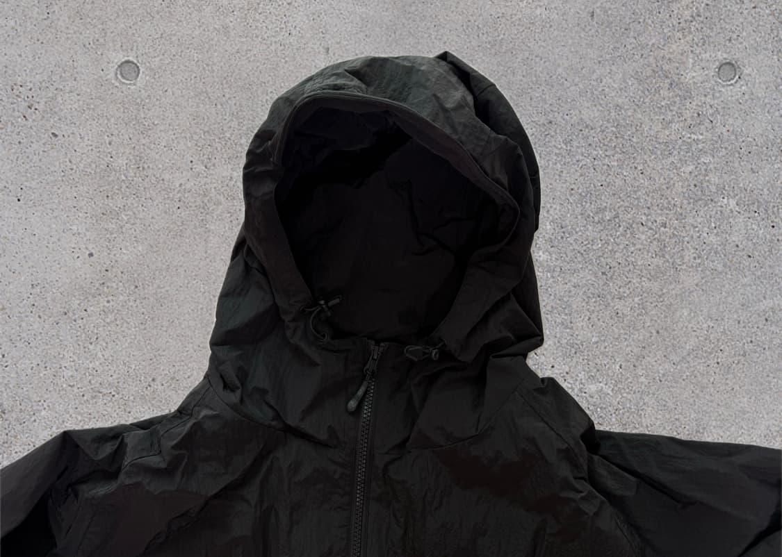 23SS 팔라스 Y 립스탑 쉘 자켓 블랙 L (105-) 상품이미지2