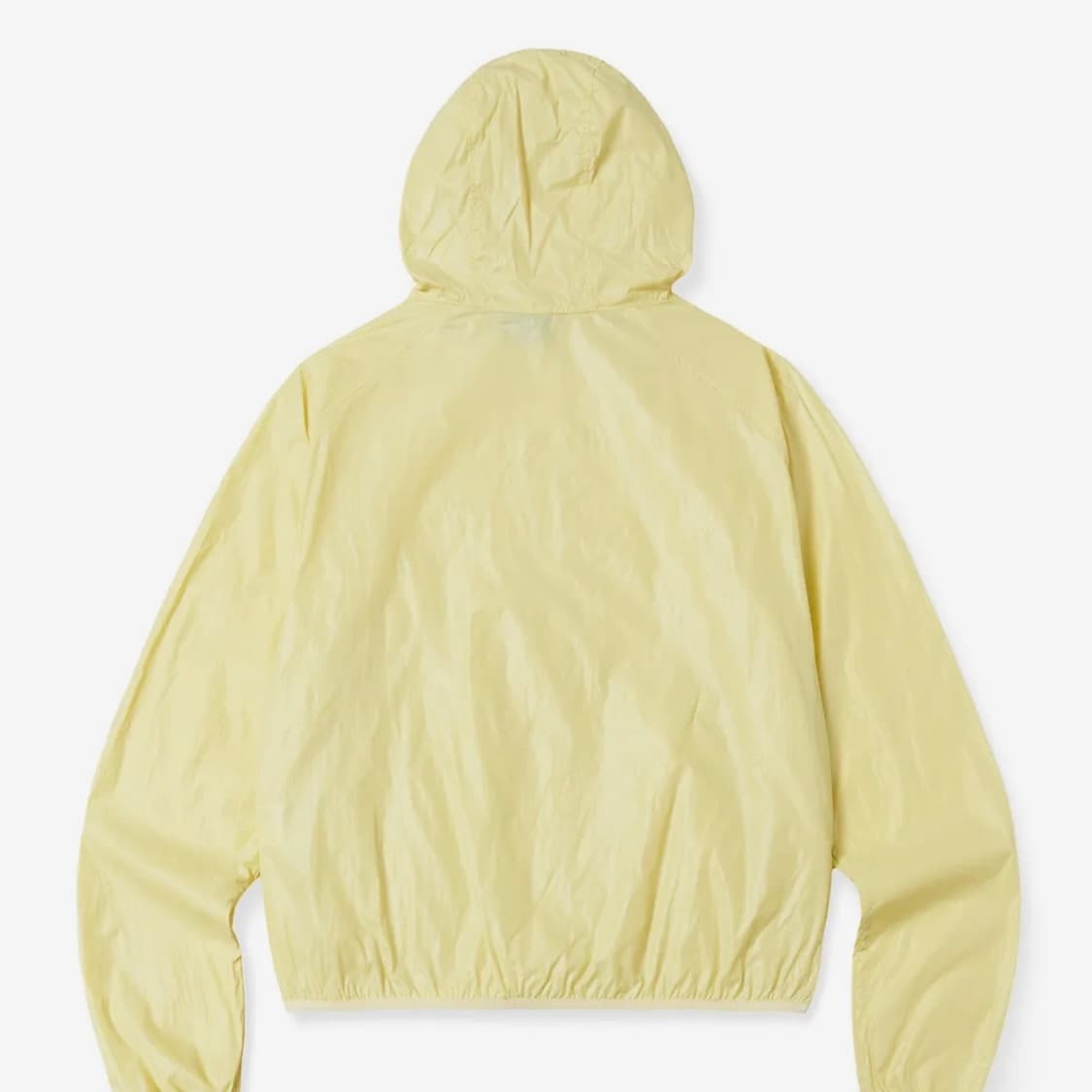 W TAG PACKABLE WINDBREAKER - LEMON 상품이미지3