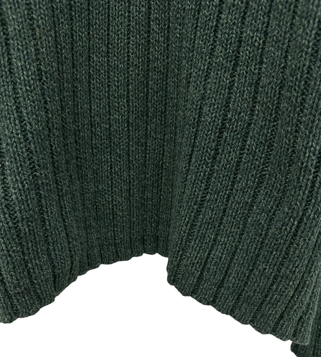 00s 폴로 코튼 니트 그린 (XL) 상품이미지4