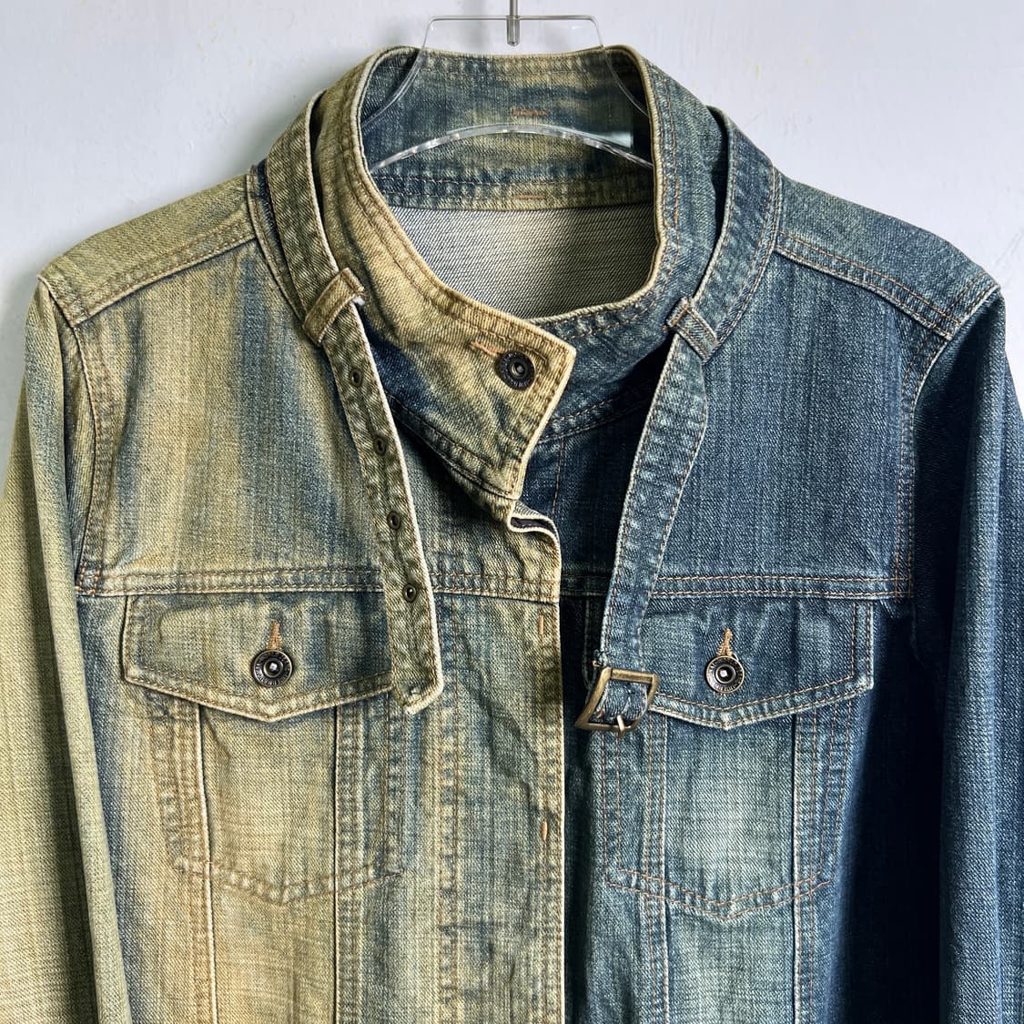 VTG 빈티지 비조 워싱 데님 자켓 2XL 상품이미지3