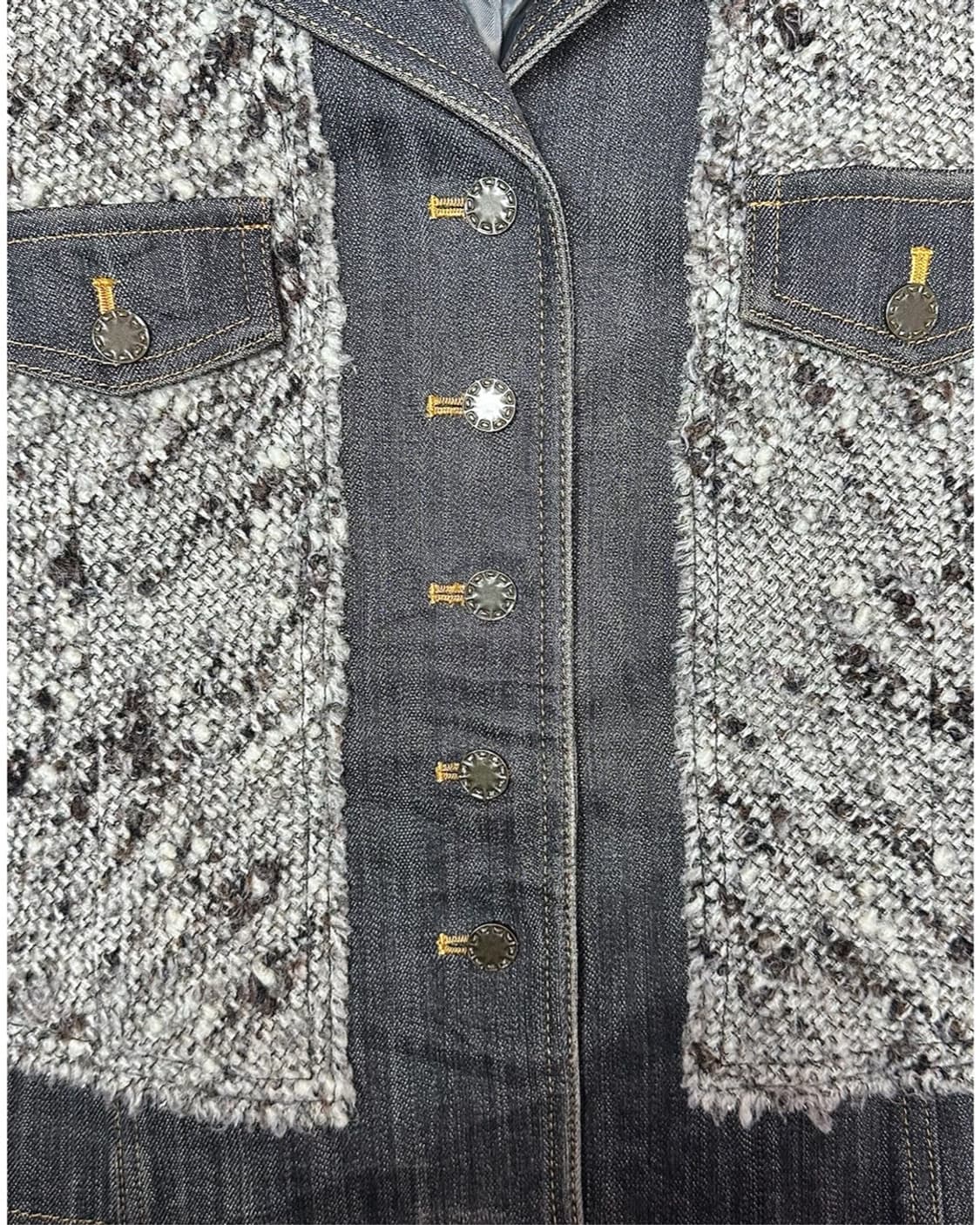 Cimoda 데님 트위드 자켓 상품이미지3