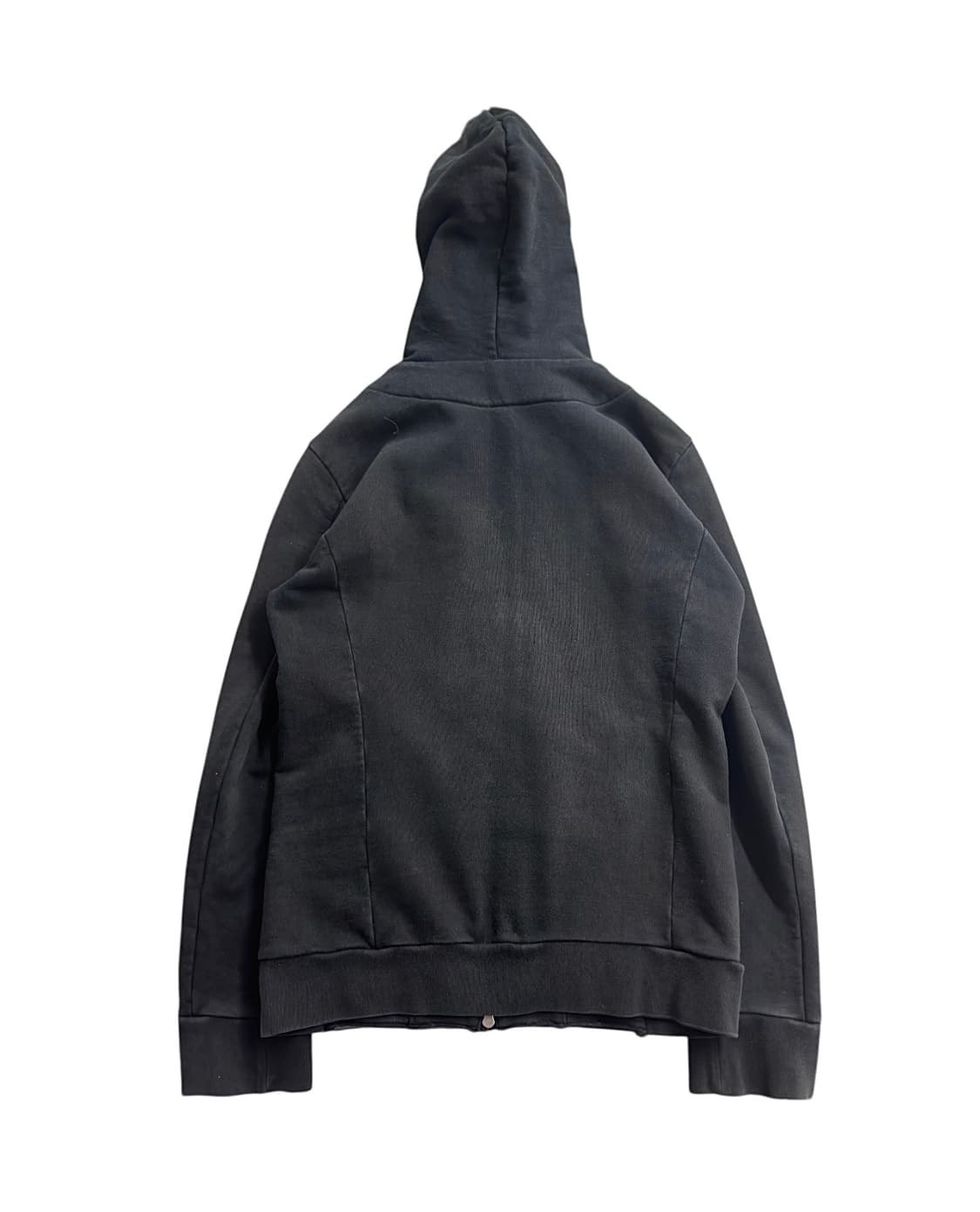 빈티지 디스트레스 헤비 스웻 후드 집업 상품이미지2