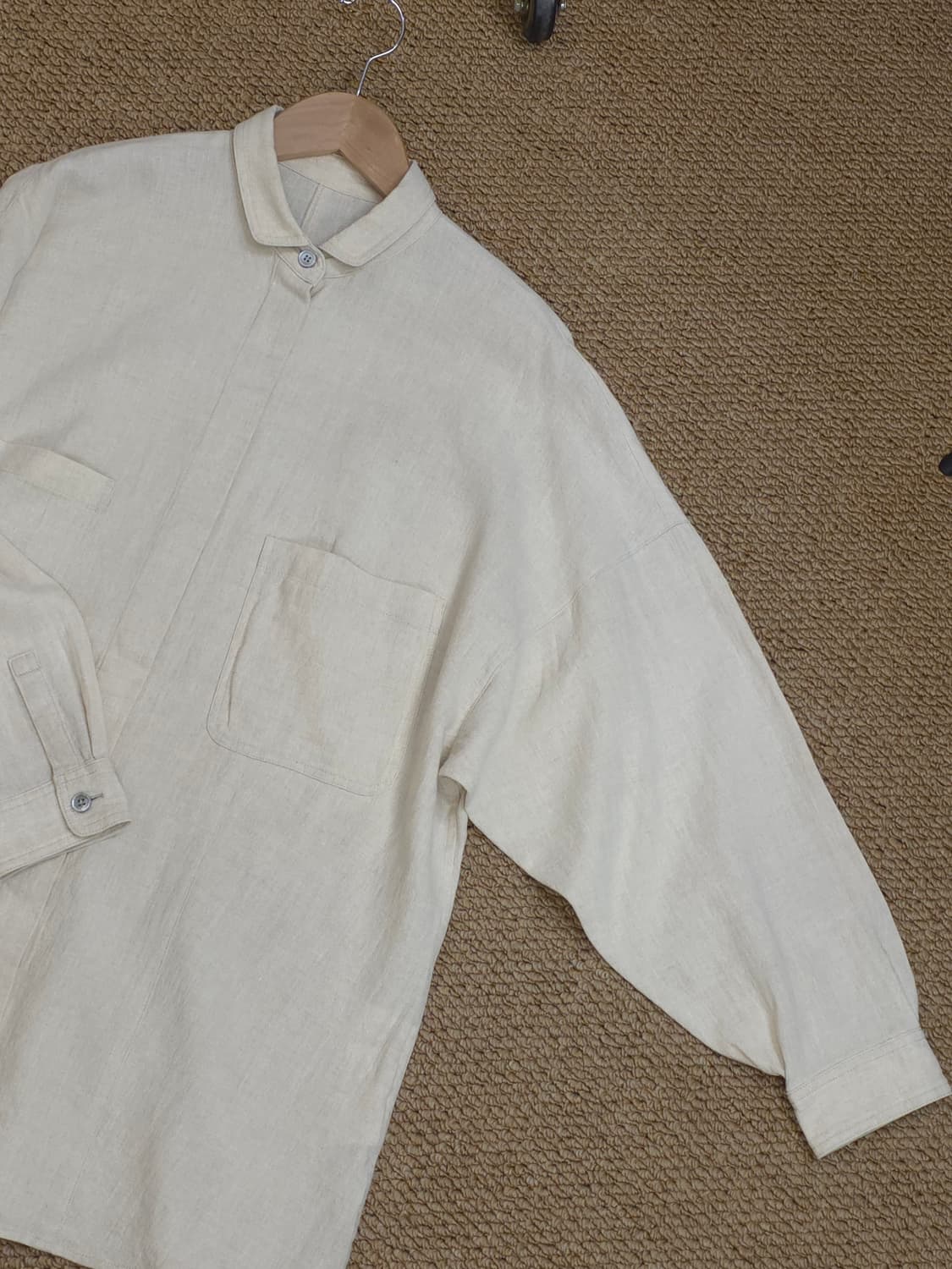 린넨100% 셔츠 아우터 상품이미지10