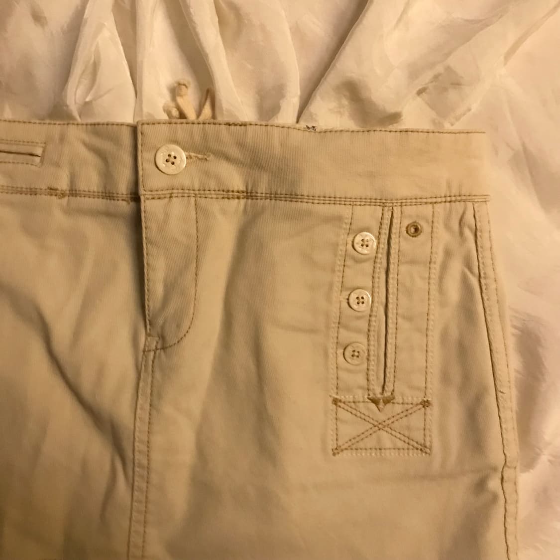 Polo Jeans 폴로진스 로우 아일렛 스커트 상품이미지3