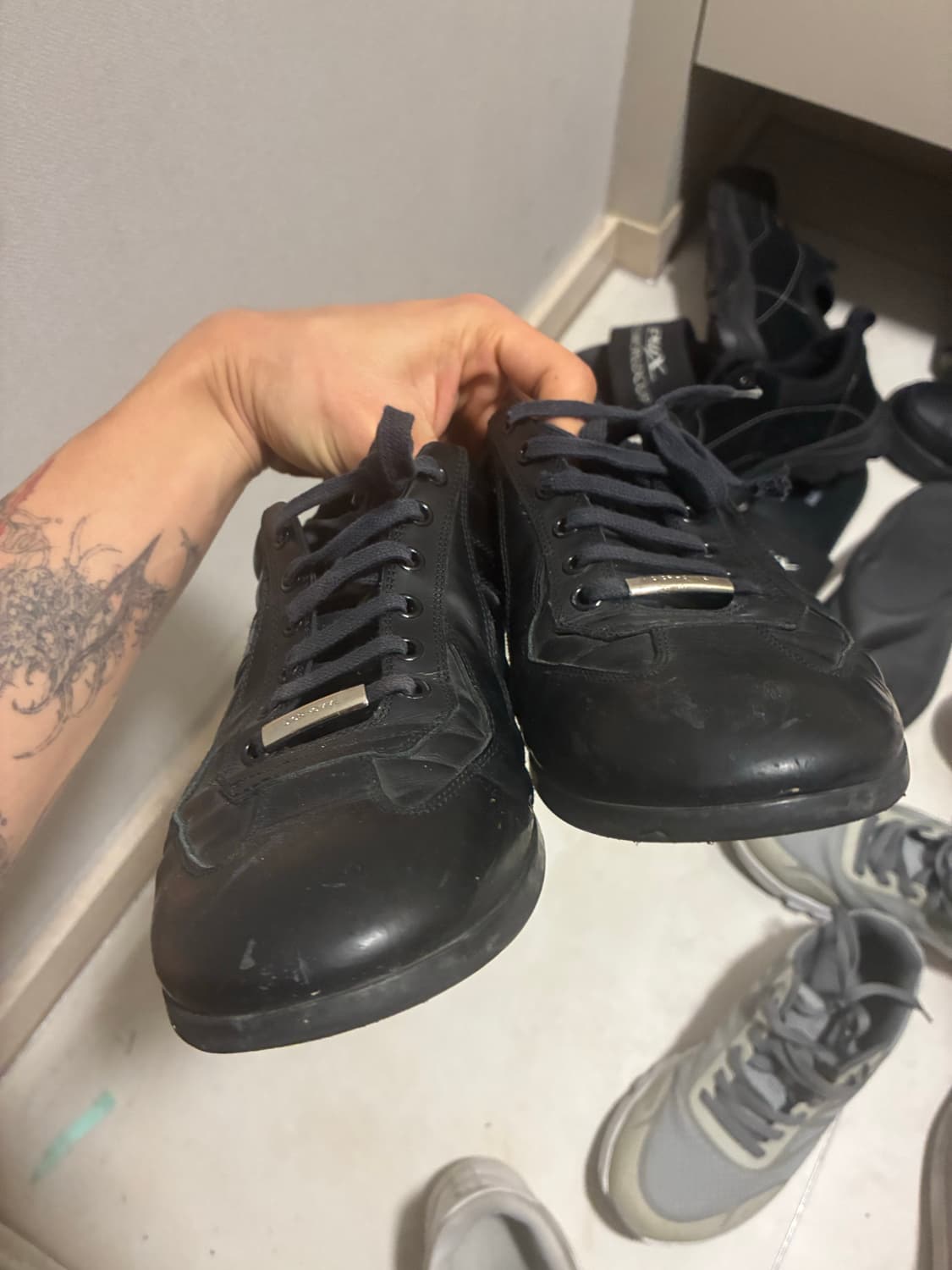 디올옴므 레더 스니커즈 280 상품이미지7