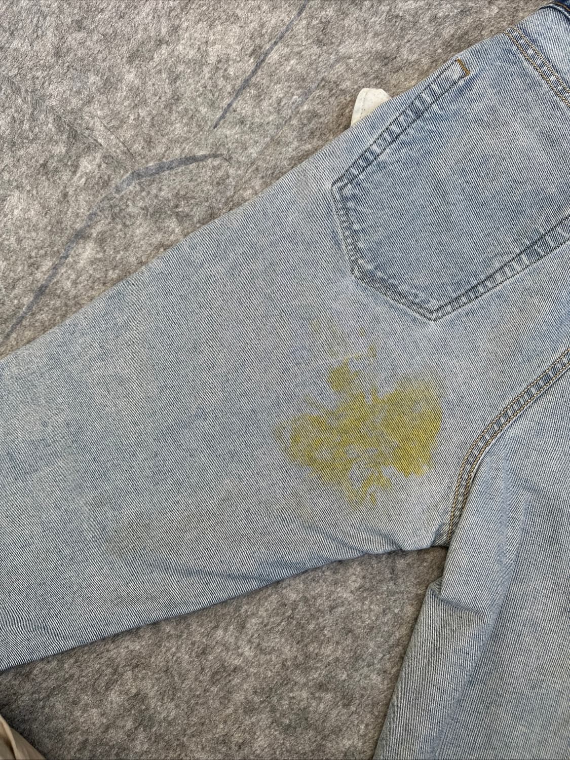 칼하트 B17 DST 연청바지 34X30 상품이미지9