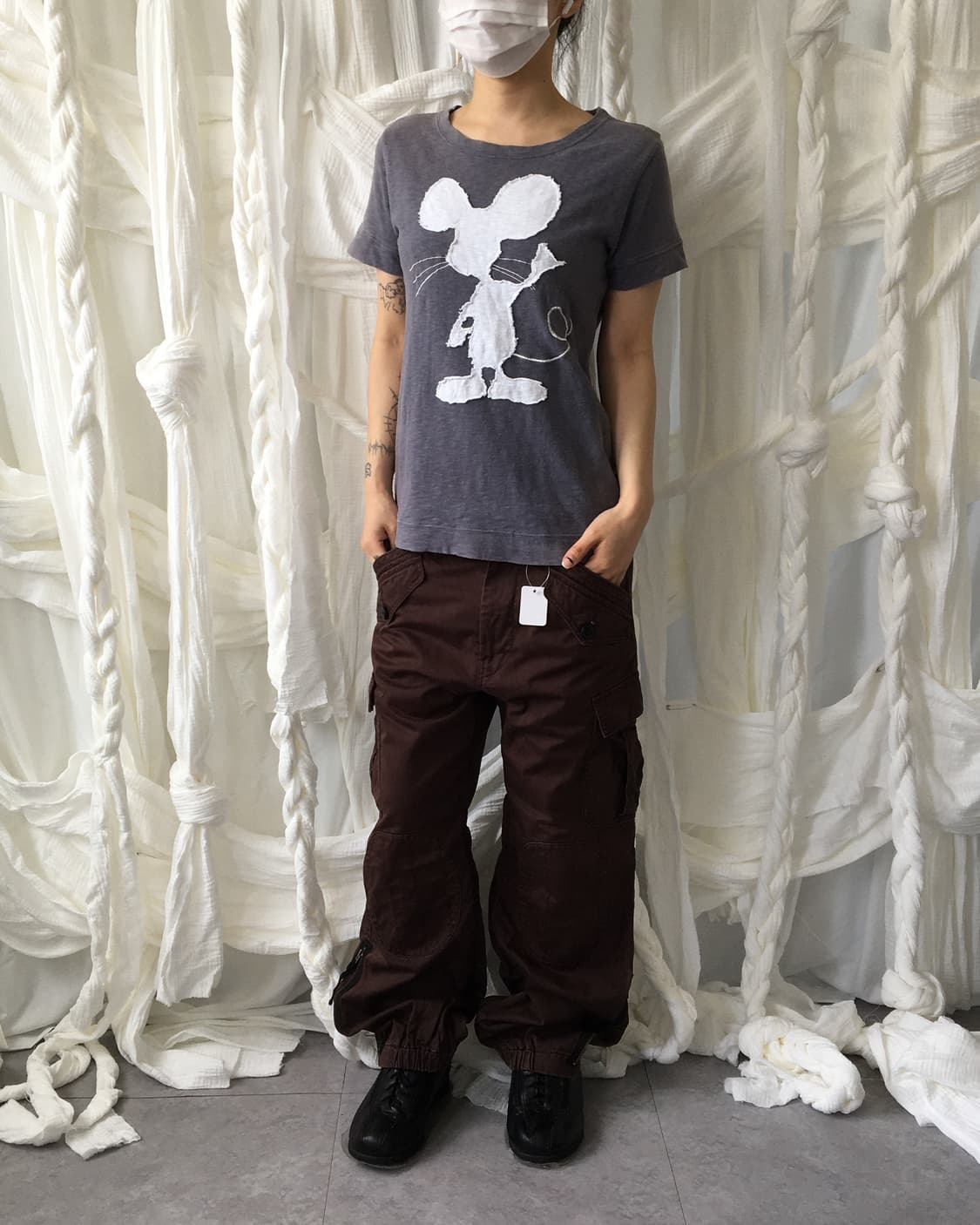 Rat patch t shirt 상품이미지6