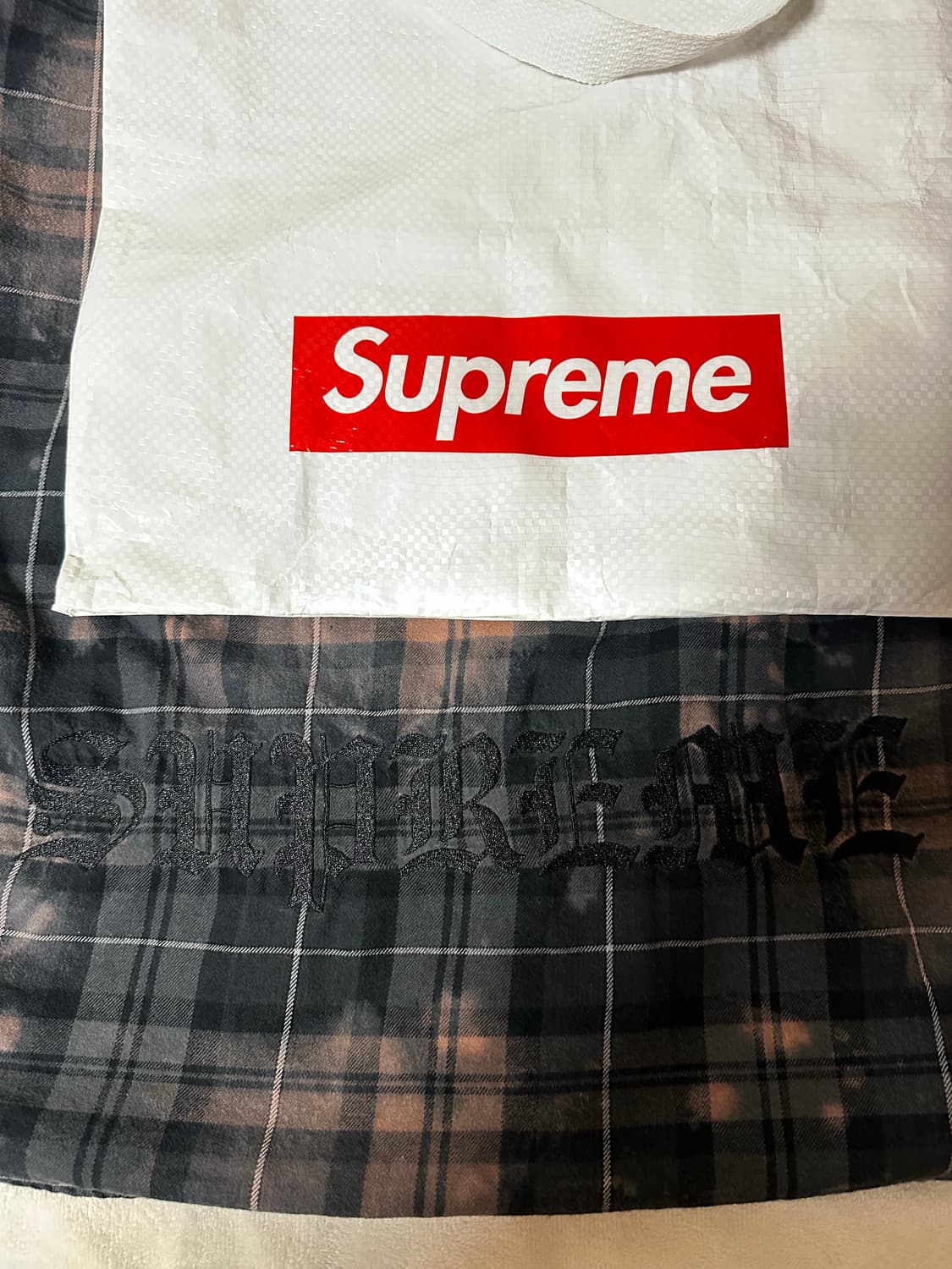 [M]새상품 슈프림 더 엑소시스트 플란넬 셔츠 상품이미지3