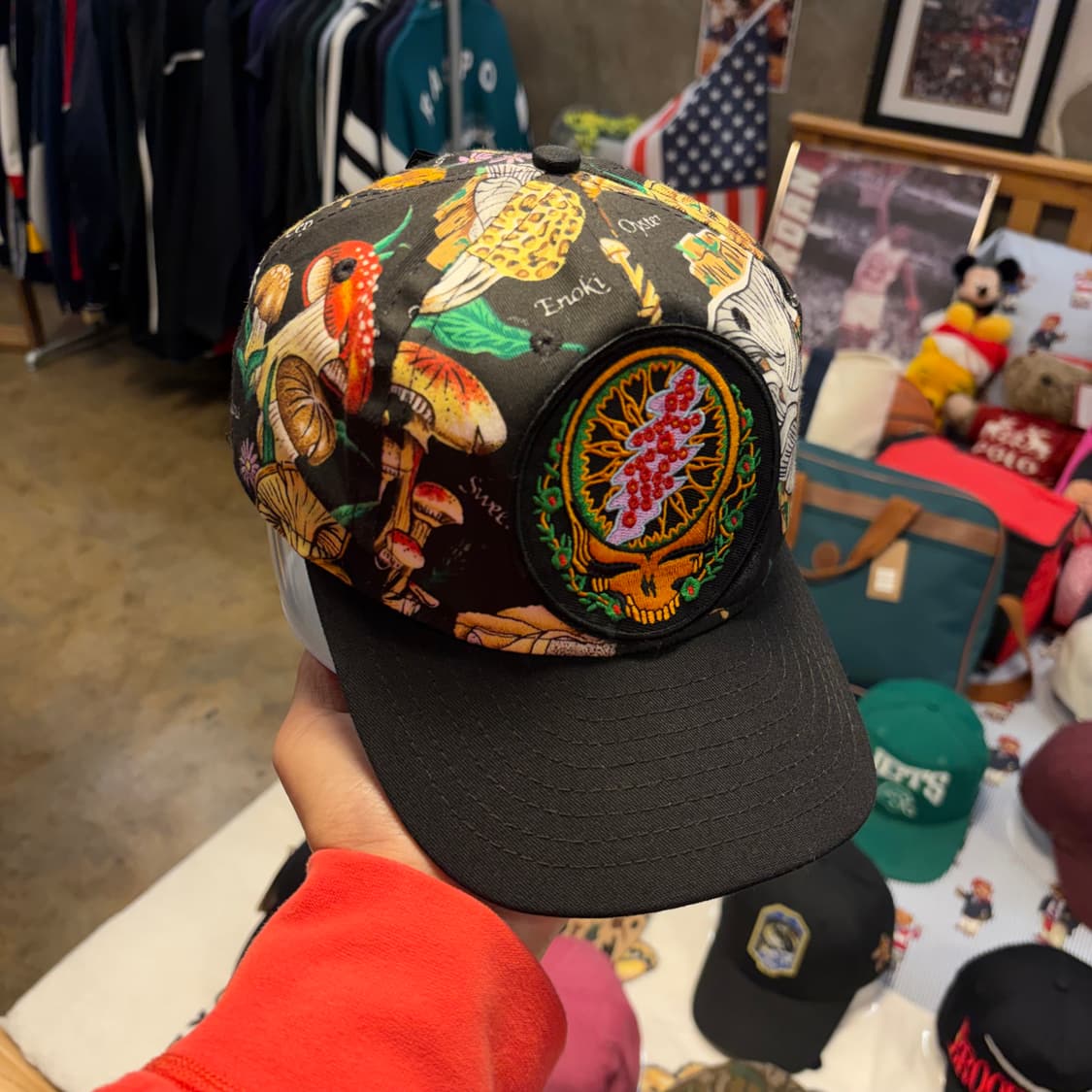 90s USA 빈티지 그레이트풀데드 트러커 볼캡 야구모자 모자 상품이미지3