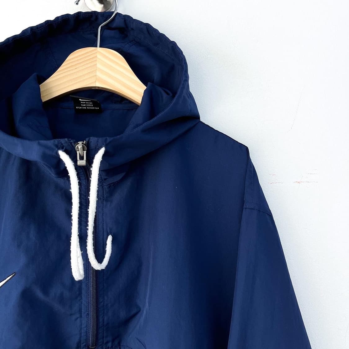 나이키 스우시 블루 네이비 하프 집업 아노락 상품이미지6