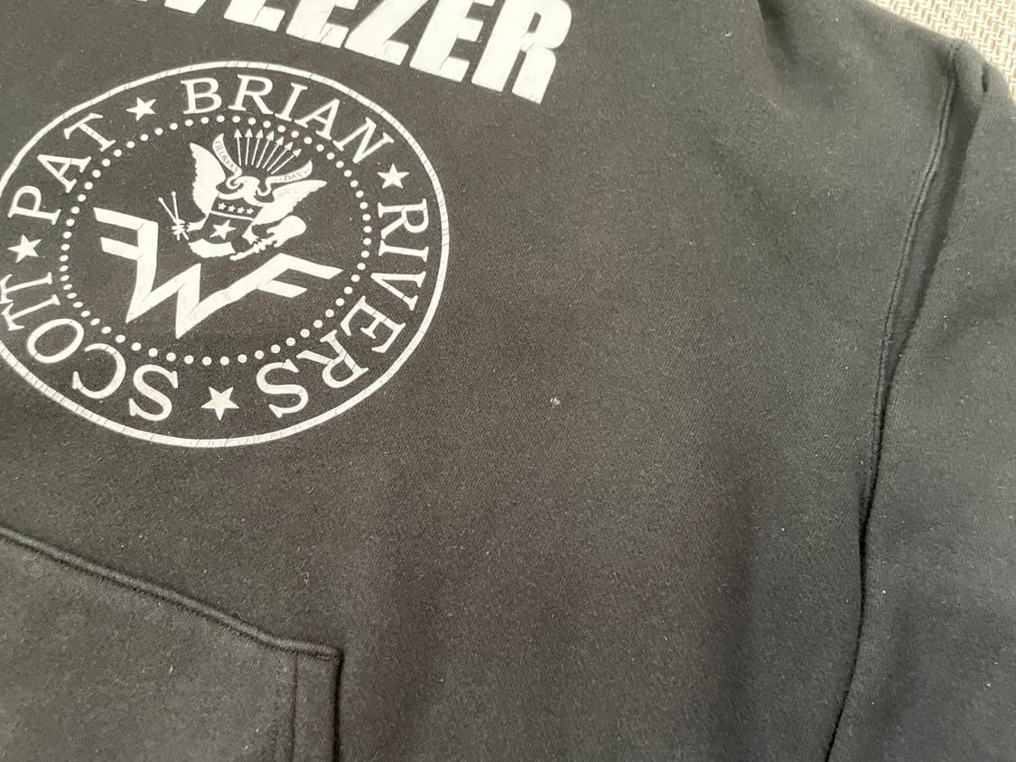 록 밴드 weezer  투어 후드티 J03192 상품이미지3