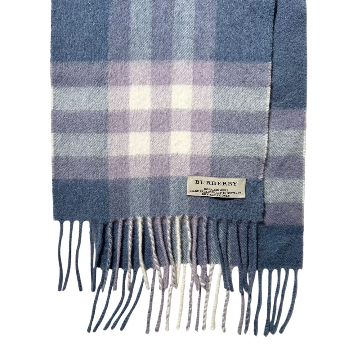 버버리 캐시미어 100% 체크 머플러 목도리 상품이미지1
