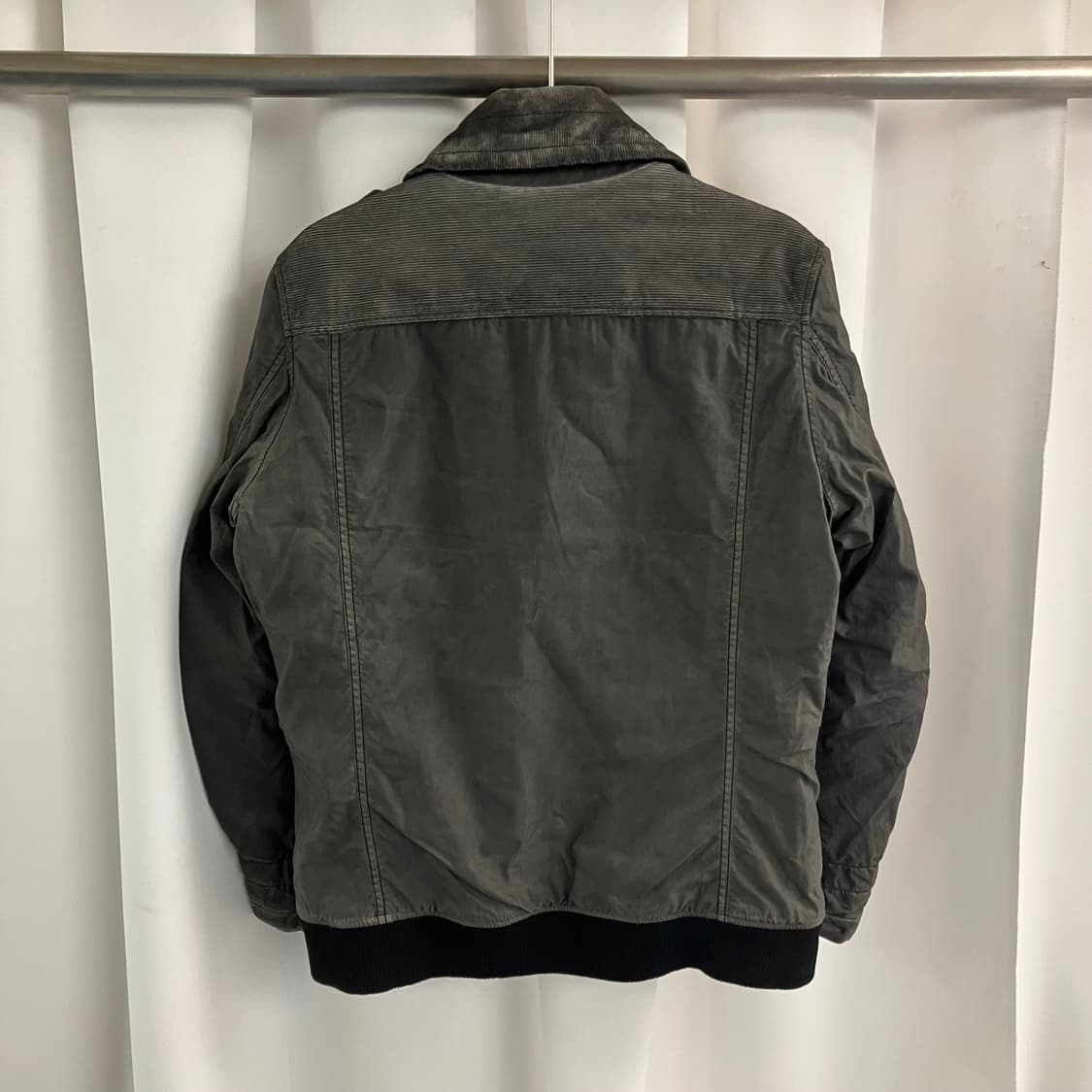 Diesel 디젤 빈티지 가공 라이더 블루종 자켓 S 상품이미지2