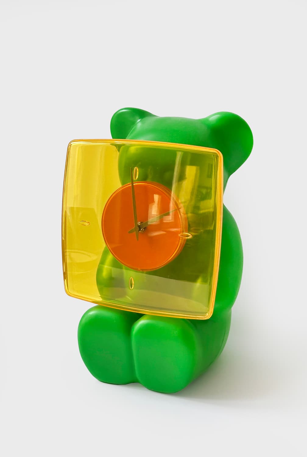 vintage ikea 90's orange wall clock 상품이미지5