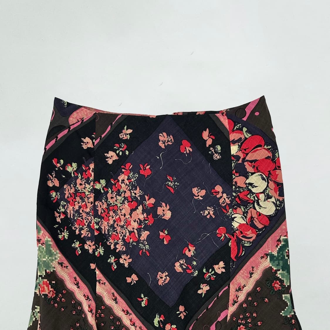 폴스미스 플라워 디자인 울 스커트 상품이미지2