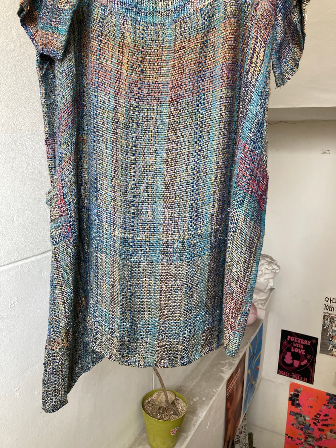 에스닉 린넨 언발란스 원피스 상품이미지3